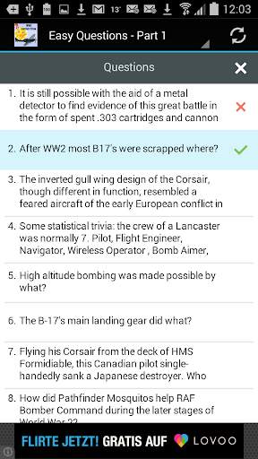 World War 2 Aircraft Trivia screenshot 5