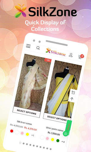Silk Zone - Sarees Suits Shopping App screenshot 4