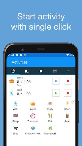 aTimeLogger - Time Tracker screenshot 1