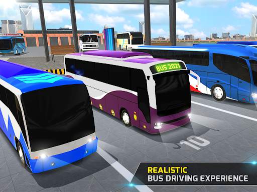 City Bus Parking Bus Simulator screenshot 4