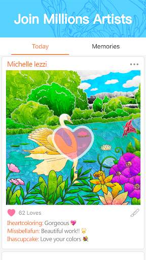 Adult Coloring Book Premium 4 تصوير الشاشة