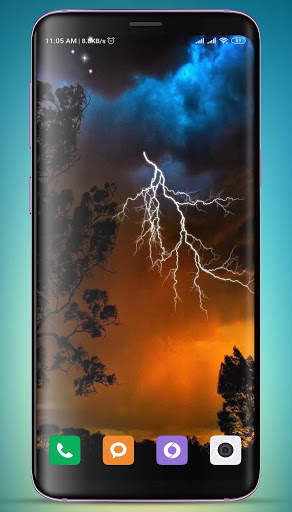 Thunder Storm Lightning Wallpaper HD screenshot 6