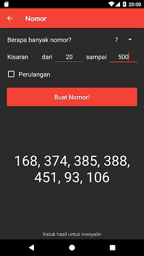 Randomizer  Random Generator - Pembuat keputusan screenshot 6
