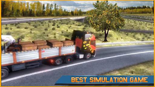 Real Offroad Cargo Truck Driving Hill Driver screenshot 2