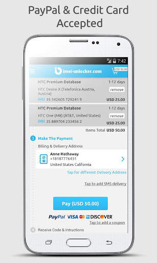 imei-unlocker | Network unlock screenshot 3