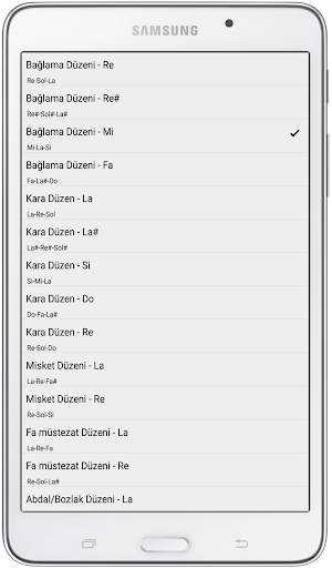 Baglama Tuner Free - Bağlama / screenshot 5