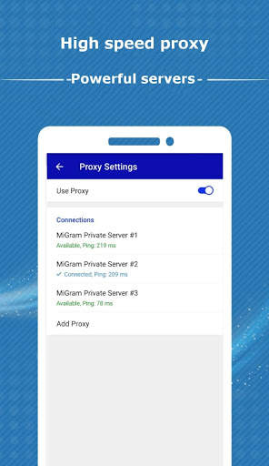 Migram Messenger | Telegram anti filter screenshot 5