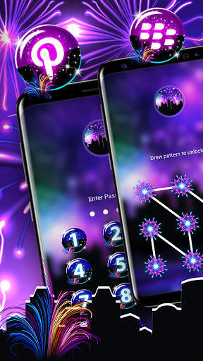 New Year Fireworks Theme screenshot 5