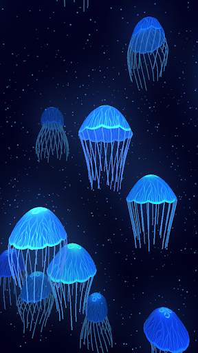 Jellyfish Live Wallpaper 3D screenshot 1