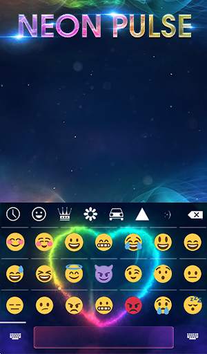 Neon Pulse Animated Keyboard   Live Wallpaper screenshot 4