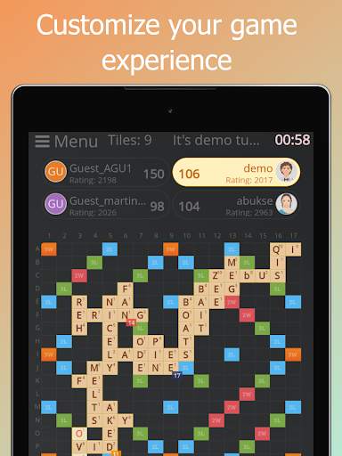 Rackword - Online word game скриншот 18