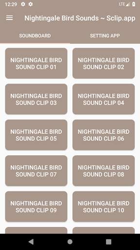 Nightingale Bird Sound Collections ~ Sclip.app screenshot 1