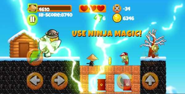 Ninja Kid vs Zombies - Special screenshot 2
