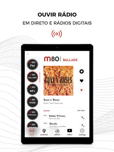 M80 Portugal's Radio screenshot 10