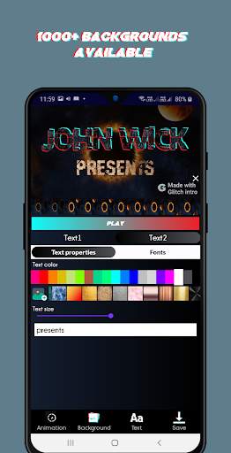 Glitch Intro Maker screenshot 4