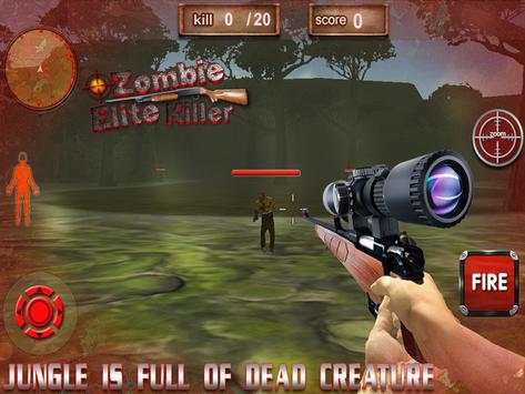 Zombie pembunuh elit screenshot 2