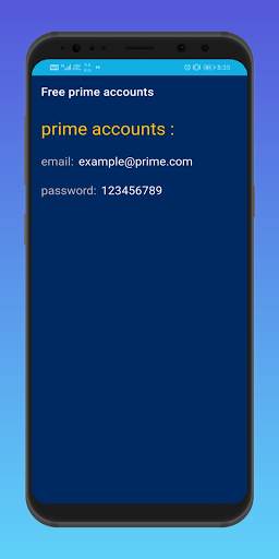Free prime accounts screenshot 5