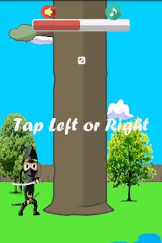 Ninja Timber Games screenshot 3