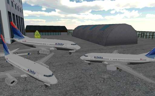 Airport 3D airplane parking screenshot 1