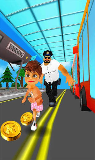 Subway Baby Run - Endless Runner Game 3D Adventure screenshot 5