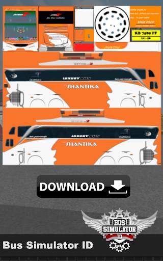 Skin Bus Shantika screenshot 2