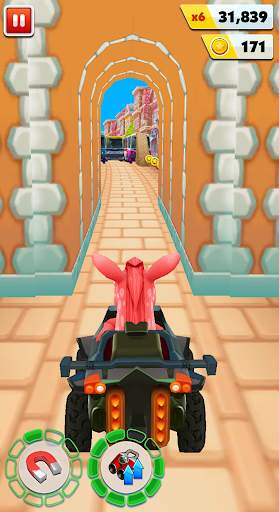 Pony Craft Unicorn Car Racing screenshot 7