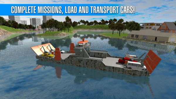 Cargo Ship Car Transporter 3D screenshot 2