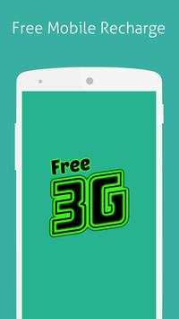 Free 3G Mobile data recharge screenshot 7