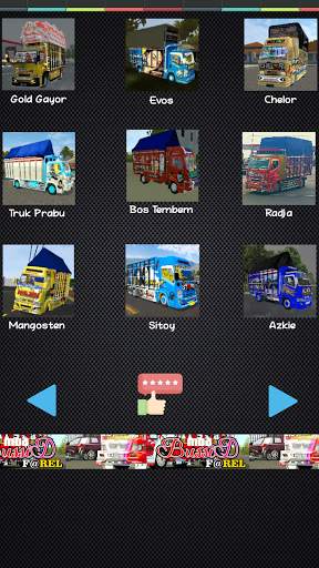 Mod Bussid Truk Farel screenshot 5