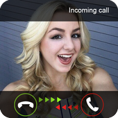 Fake Call Girl Friend icon