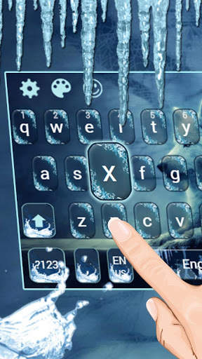 Night Wolf Keyboard Theme स्क्रीनशॉट 2