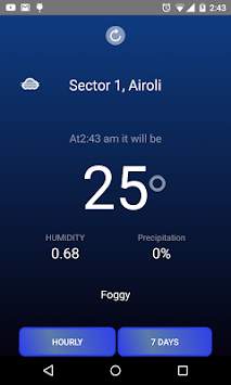 HiteshWeather screenshot 1