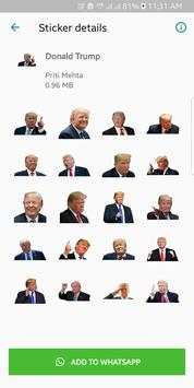 World Political Leaders Sticker for Whatsapp screenshot 2