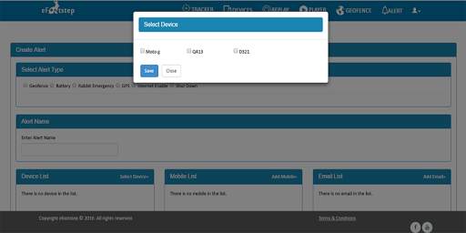 efootstep mApp screenshot 5