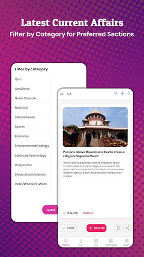 Current Affairs & GK App 2024 screenshot 2