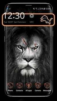 Black Horror Lion Theme screenshot 3