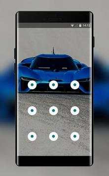 Blue Enchantress racing car theme screenshot 2