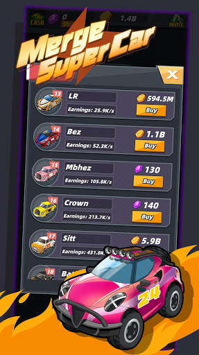 Merge Super Car स्क्रीनशॉट 3