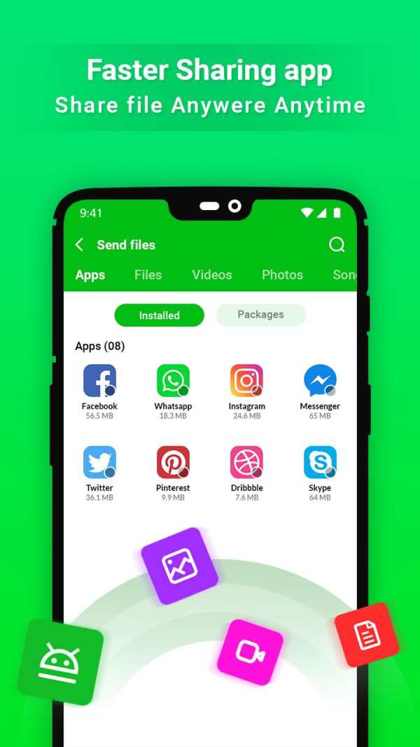 SHAREGI - Fast Transfer File & Fast Share File screenshot 1