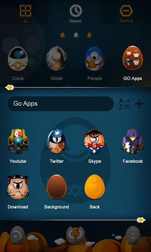 SuperFighter GO Launcher Theme screenshot 3