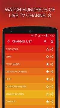 IPTV Red - The #1 IPTV App screenshot 1