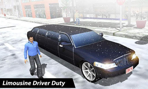 Uphill Limo Driver Snow Mountain Climb screenshot 3