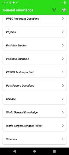 Pakistan General Knowledge 2021 screenshot 4