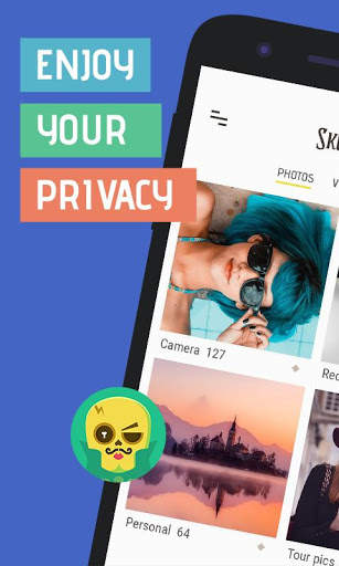 Photo & video locker, Hide photos/vault - Skullock screenshot 1