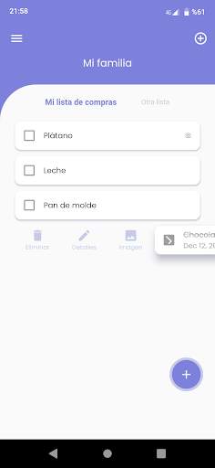 Lori List - Aplicación de lista de compras 2021 screenshot 2