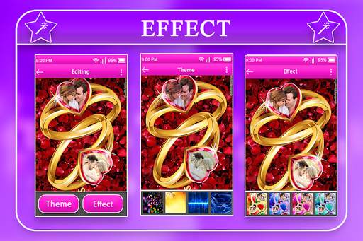 Lovely Ring Dual Photo Frames screenshot 1