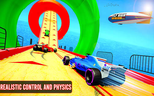 Formula Car GT Racing Stunts 3D : Mega Ramp Games screenshot 2