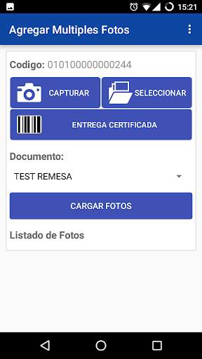 Cargue Foto screenshot 4