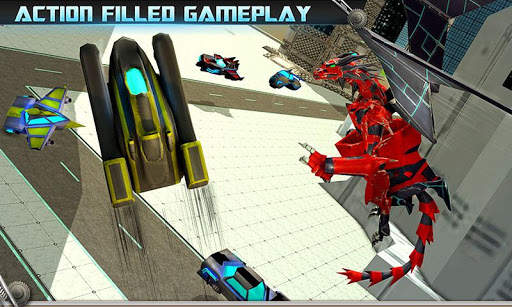 Incredible Dragon Robot 3D screenshot 4