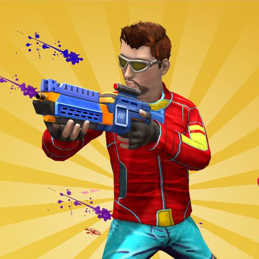 Paintball Shooter Fight: Color War Shooting Arena icon